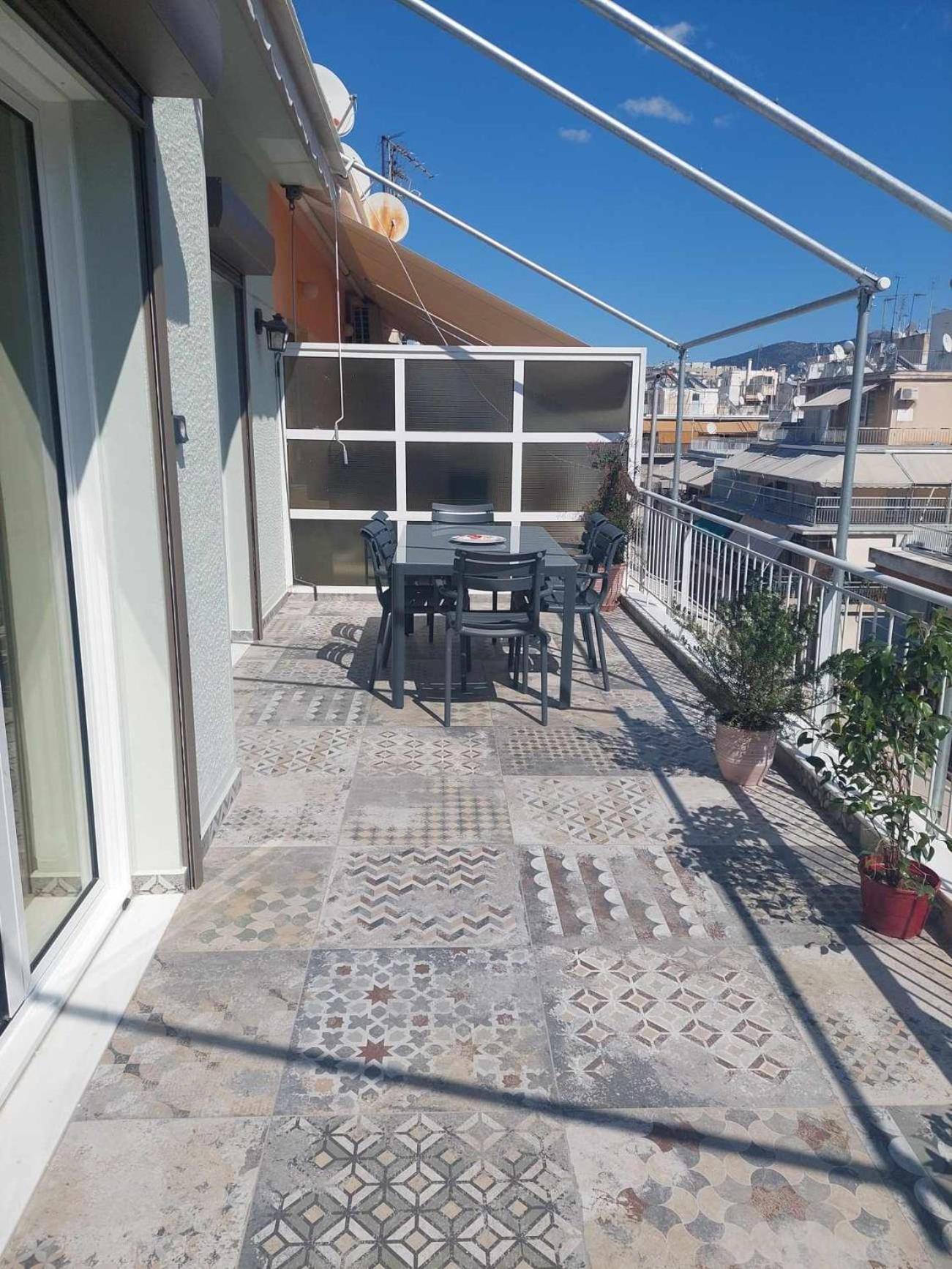 The Sunny Terrace Of *
